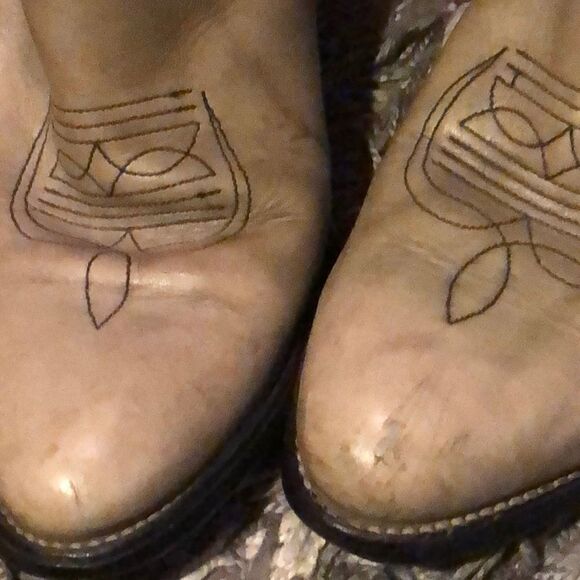 Awesome Vintage Frye Cowboy Boots Mens 9.5 womens 11 main image 9